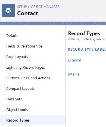 salesforce record type assignment permission set