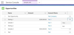 Dynamic Row Actions in Lightning Datatable using Lightning Web ...