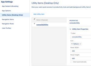 Salesforce Console navigation App Utility using Lightning Web Component ...