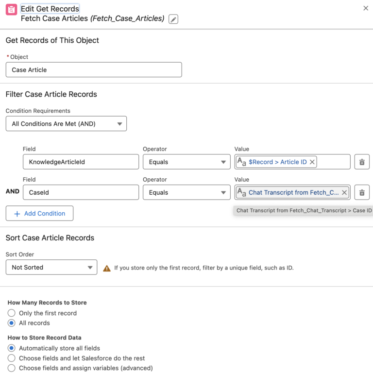 How to detach articles detached from the Chat Transcript from the Case ...