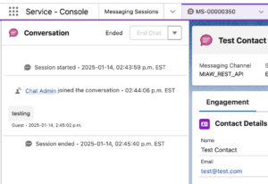 Pass Pre-Chat to Salesforce Messaging for In-App and Web REST API ...