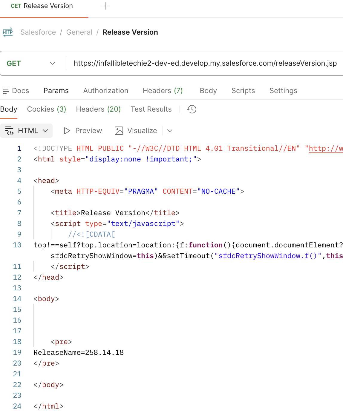 How to find your Salesforce Release Version Number via My Domain URL ...